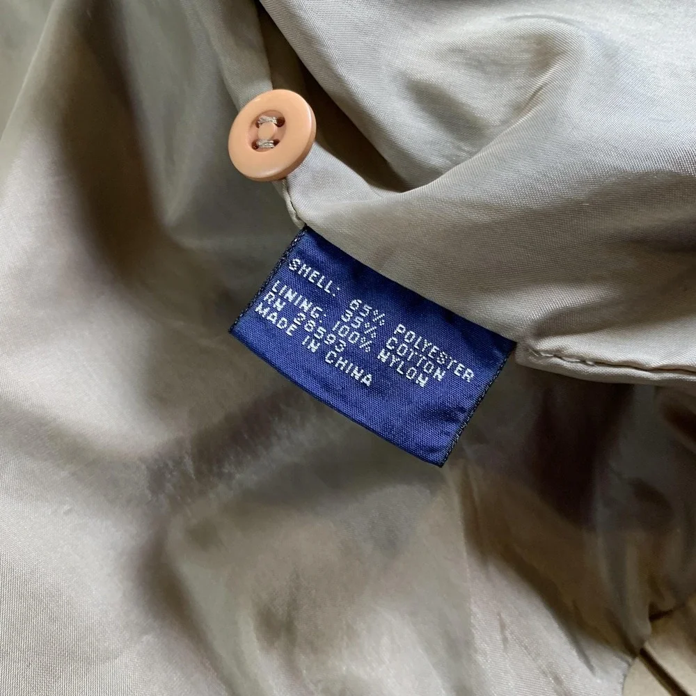 Members Only Club House Jacket Mens‎ 42 Beige Lightweight Windbreaker Bomber
